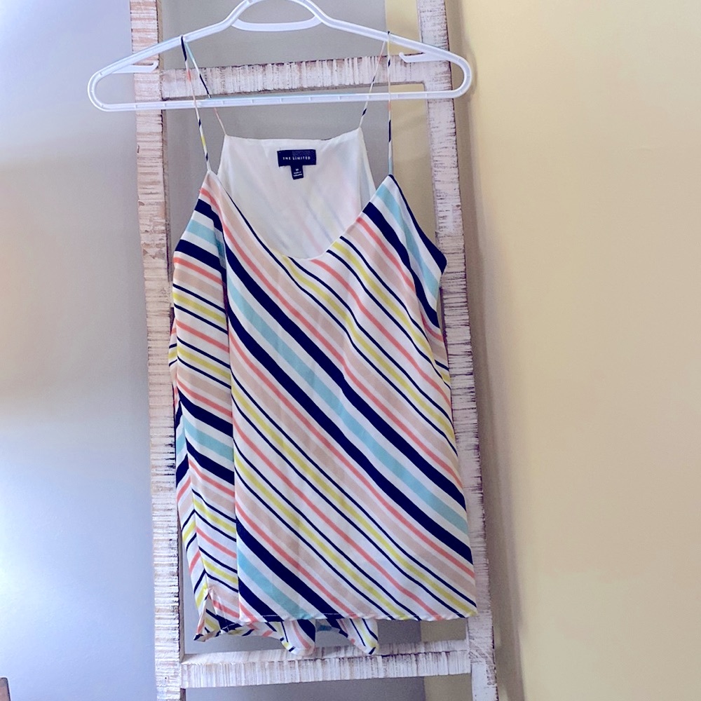 Racerback blouse from The Limited